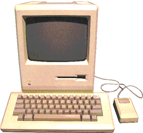 Old Mac computer.